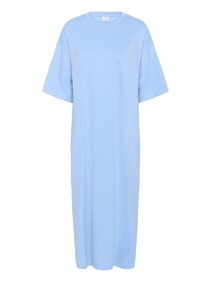 Šaty Kaffe Hellblau 5851337 Kleid "Edna" in Hellblau - 3