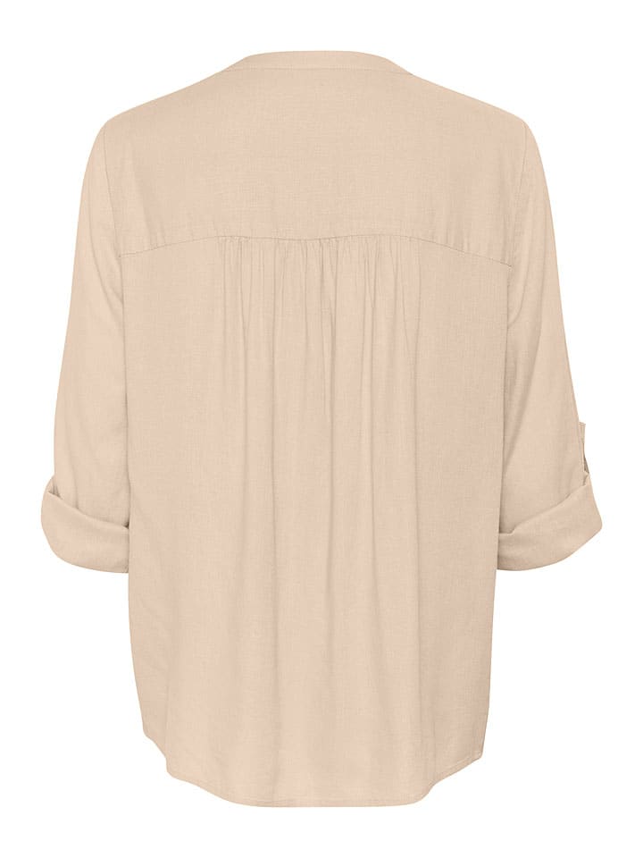 Kaffe Sand 6477679 Bluse "Milia" in Sand - 5