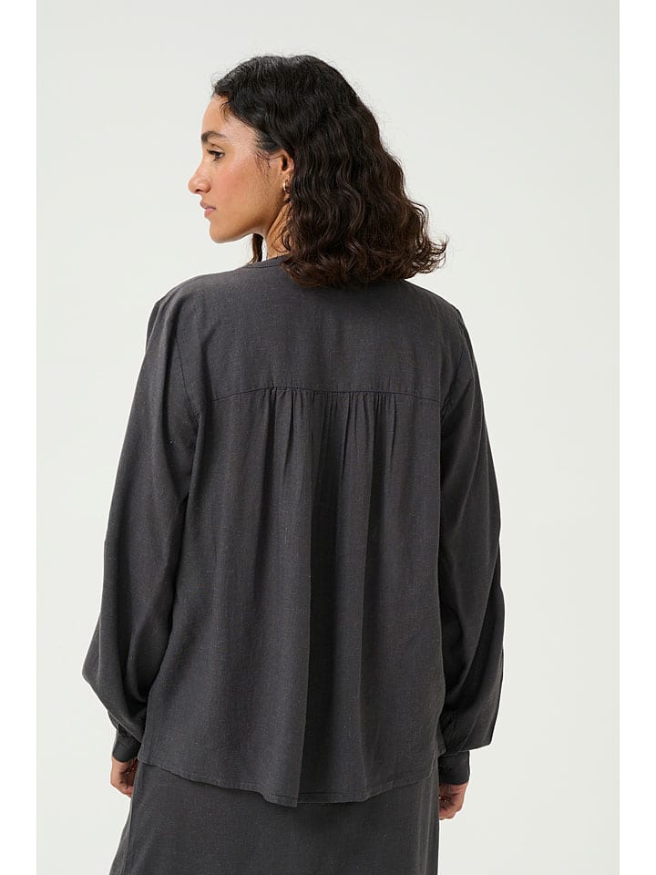 Kaffe Schwarz 355704 Bluse "Milia" in Schwarz - 3