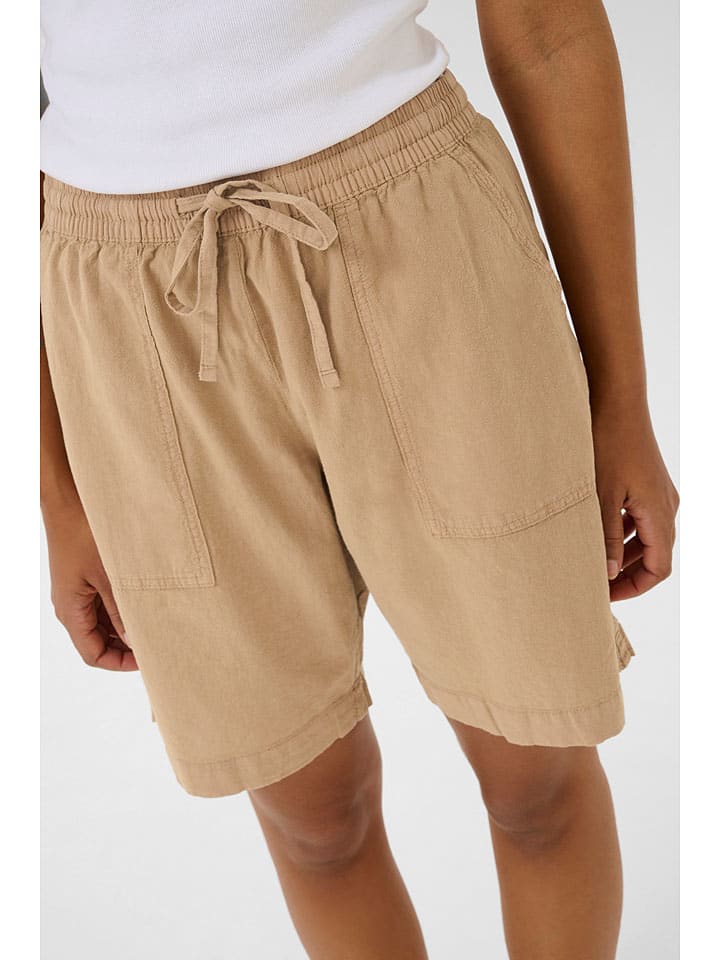 Kraťasy Kaffe Sand 7748781 Shorts "Naya" in Sand - 3