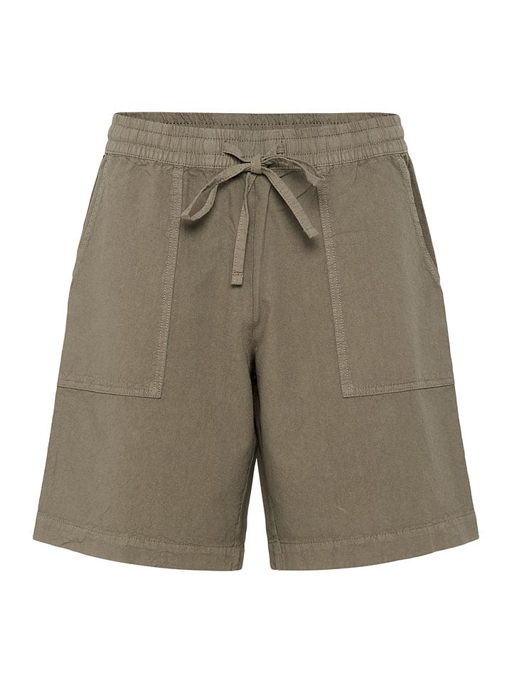 Kraťasy Kaffe Khaki 990935 Shorts "Naya" in Khaki - 4