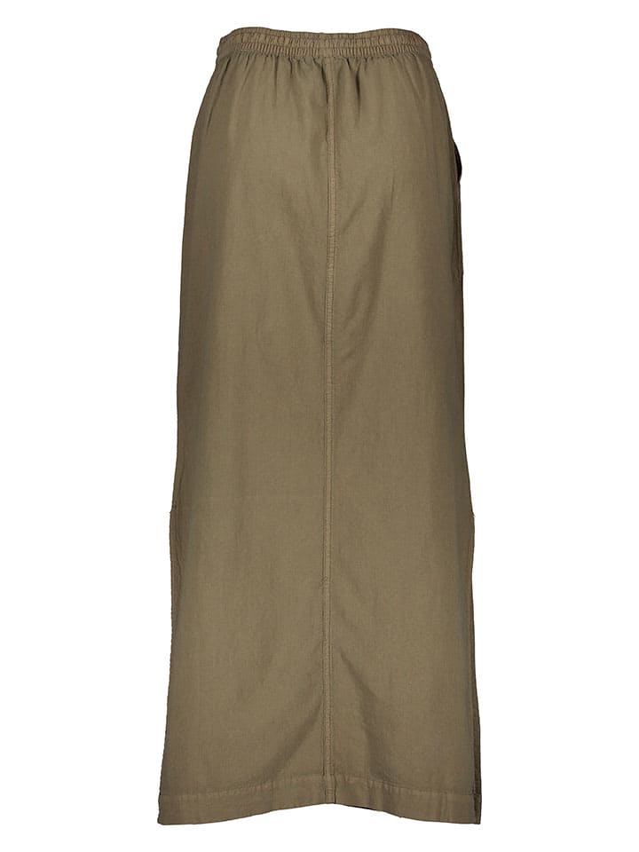 Sukňa Kaffe Khaki 673802 Rock "Kanaya Liah" in Khaki - 2
