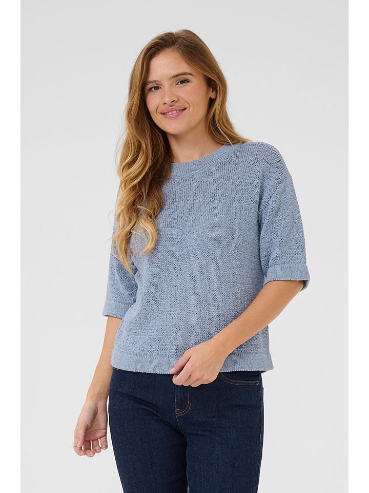 Sveter Kaffe Hellblau 7060372 Pullover "Sevita" in Hellblau - 2