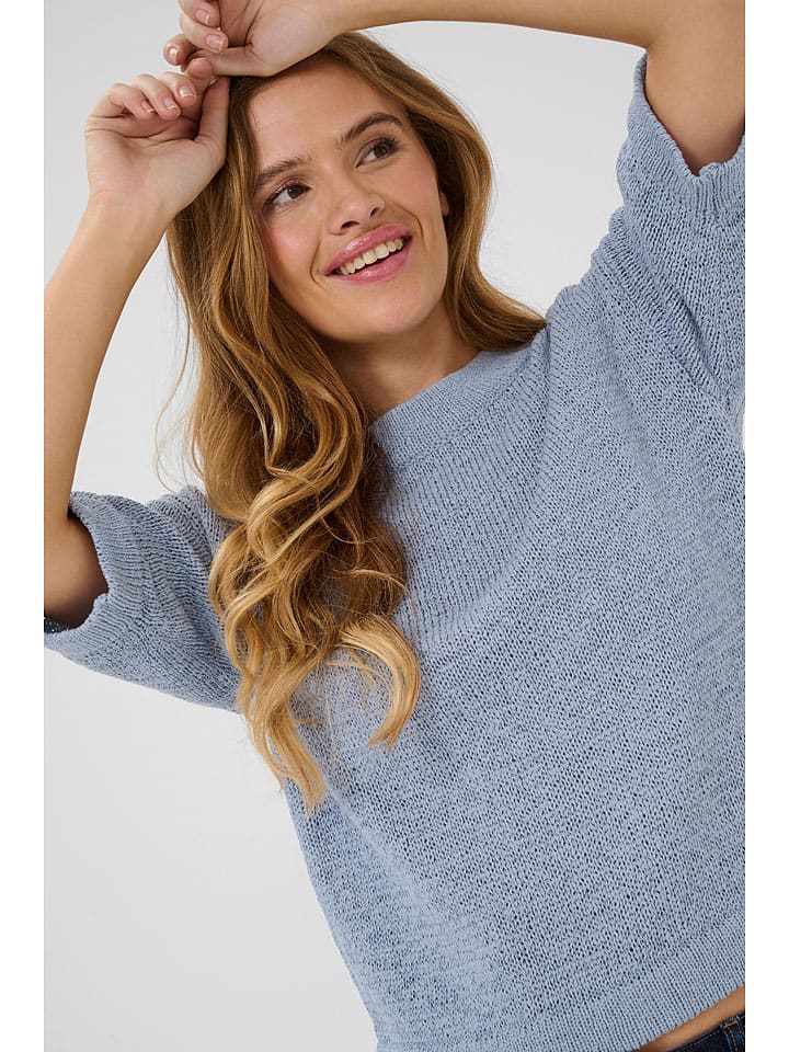 Sveter Kaffe Hellblau 7060372 Pullover "Sevita" in Hellblau - 3