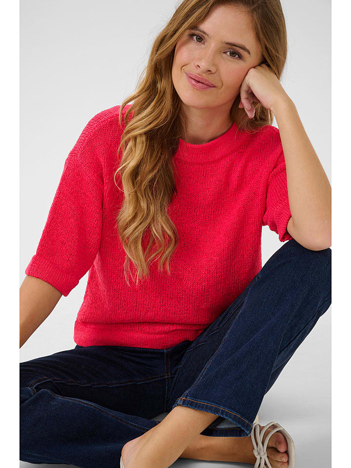 Sveter Kaffe Rot 5208043 Pullover "Sevita" in Rot - 3