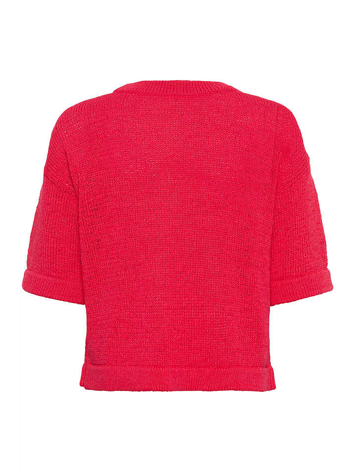 Sveter Kaffe Rot 5208043 Pullover "Sevita" in Rot - 5
