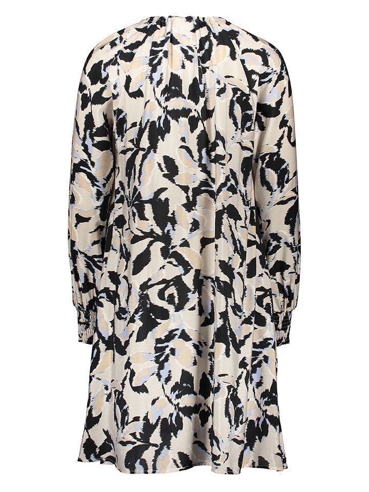 Šaty Kaffe Beige/ Dunkelblau 9846118 Kleid in Beige/ Dunkelblau - 2