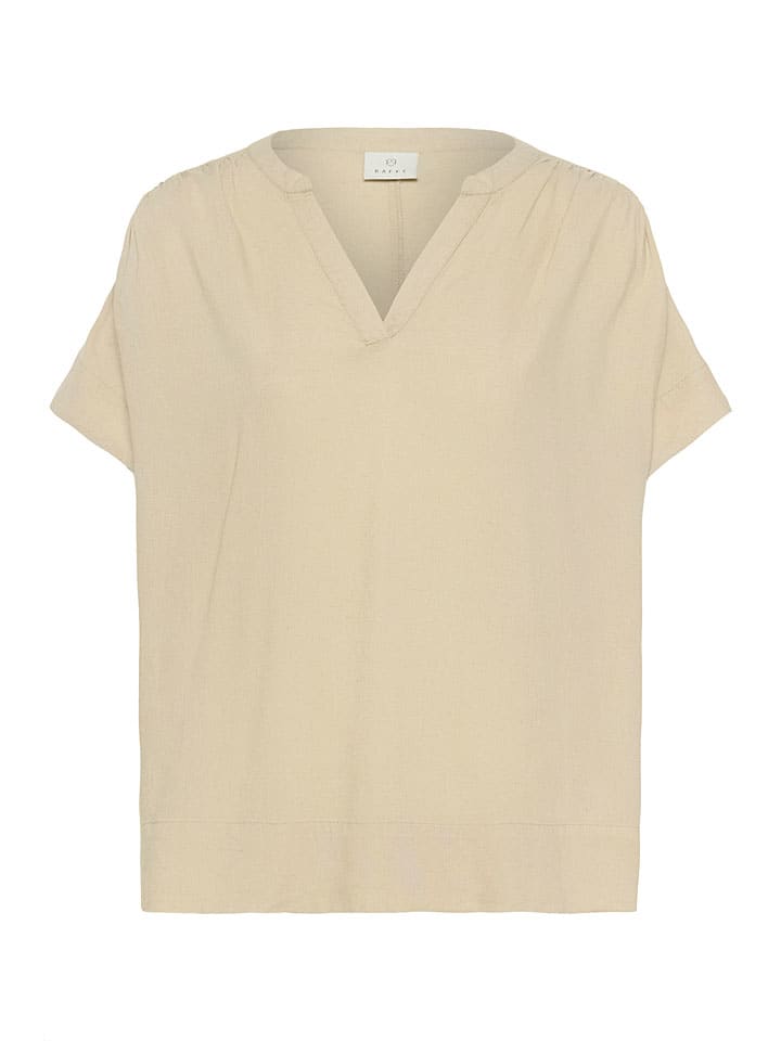 Kaffe Beige 8821126 Bluse "Milia" in Beige - 4