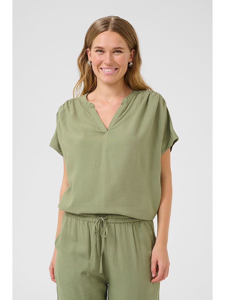 Kaffe Grün 5743196 Bluse "Milia" in Grün - 2