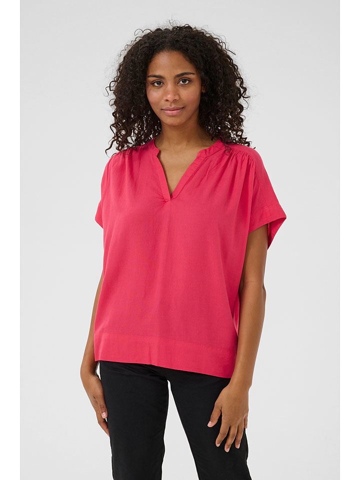 Kaffe Fuchsia 804213 Bluse "Milia" in Fuchsia - 2