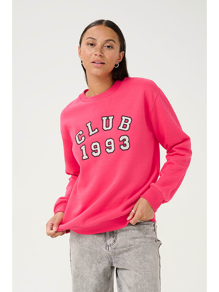 Mikina Kaffe Pink 1937469 Sweatshirt "Viola" in Pink - 2