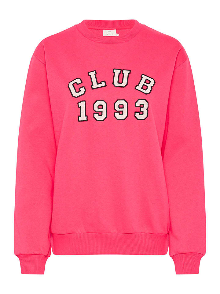 Mikina Kaffe Pink 1937469 Sweatshirt "Viola" in Pink - 4