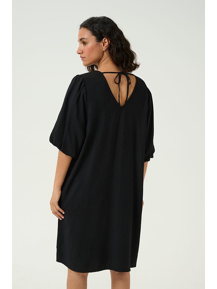 Šaty Kaffe Schwarz 5654138 Kleid "Gabby" in Schwarz - 3