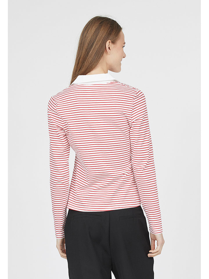 SisterS point Weiß/ Rot 9278017 Longsleeve in Weiß/ Rot - 2