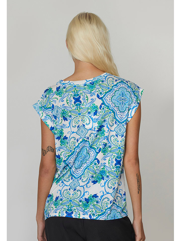 Tričko SisterS point Blau/ Weiß 507482 Shirt in Blau/ Weiß - 2