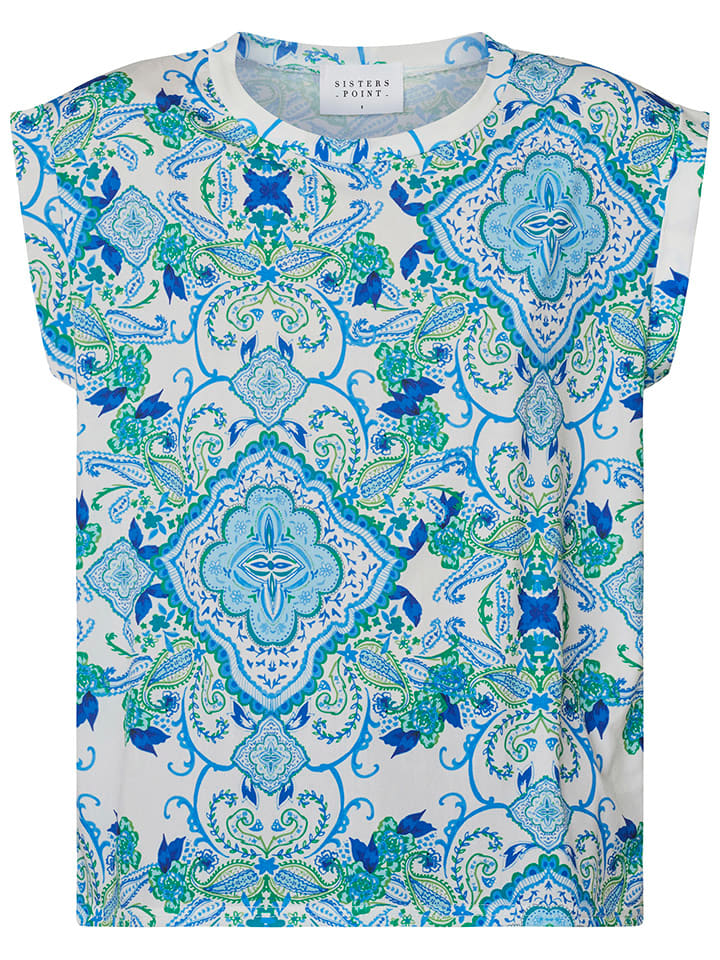 Tričko SisterS point Blau/ Weiß 507482 Shirt in Blau/ Weiß - 4