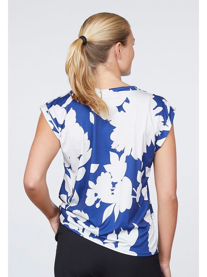 Tričko SisterS point Blau/ Weiß 6589482 Shirt in Blau/ Weiß - 2