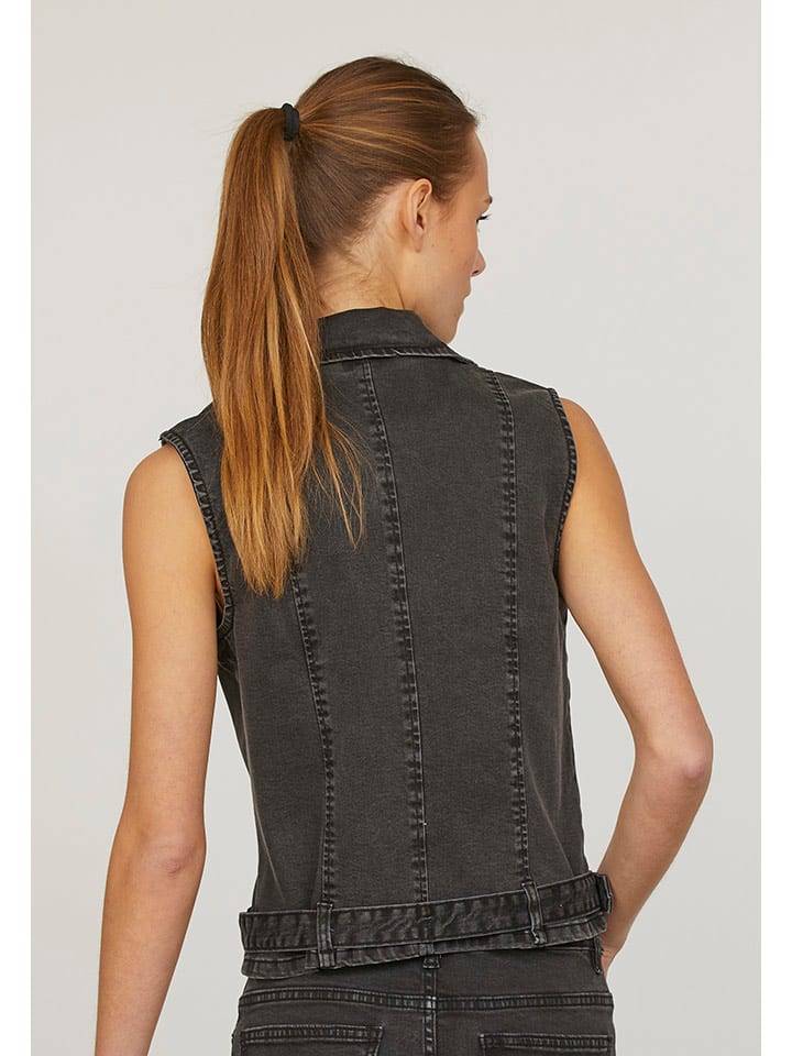Vesta SisterS point Anthrazit 4497949 Jeansweste in Anthrazit - 2