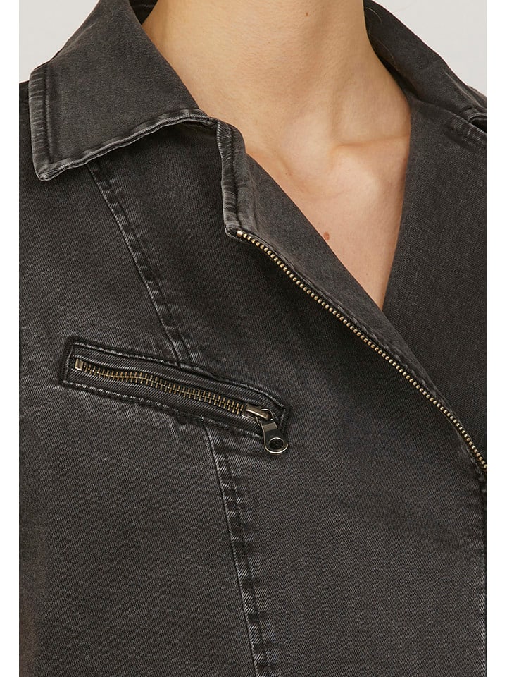 Vesta SisterS point Anthrazit 4497949 Jeansweste in Anthrazit - 3