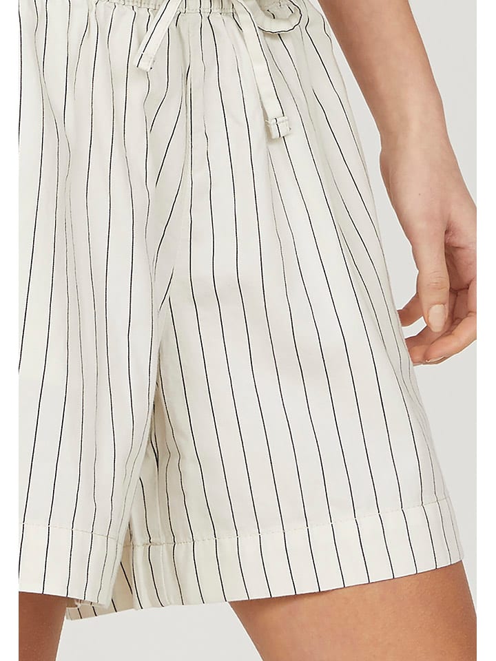 Kraťasy SisterS point Creme/ Dunkelblau 9590608 Shorts in Creme/ Dunkelblau - 3