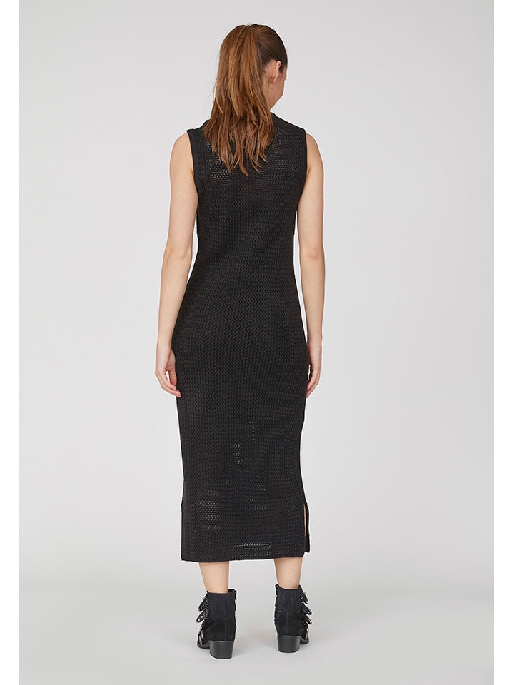 Šaty SisterS point Schwarz 117579 Strickkleid in Schwarz - 2