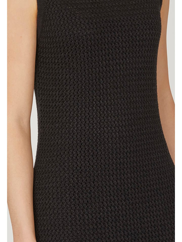Šaty SisterS point Schwarz 117579 Strickkleid in Schwarz - 3