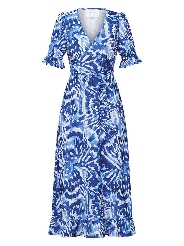 Šaty SisterS point Blau/ Weiß 9583763 Kleid in Blau/ Weiß - 4