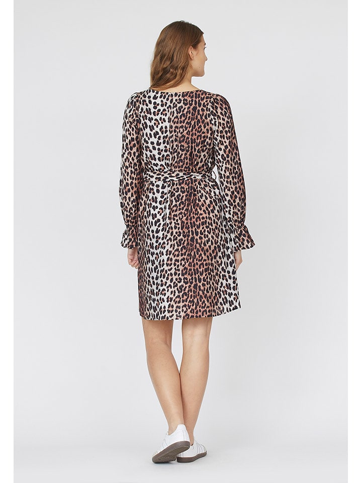 Šaty SisterS point Braun/ Schwarz/ Weiß 8754290 Kleid in Braun/ Schwarz/ Weiß - 2
