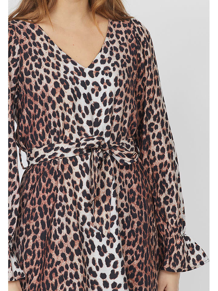 Šaty SisterS point Braun/ Schwarz/ Weiß 8754290 Kleid in Braun/ Schwarz/ Weiß - 3