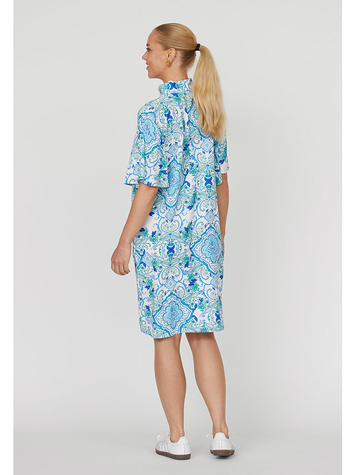 Šaty SisterS point Hellblau/ Weiß 9299292 Kleid in Hellblau/ Weiß - 2