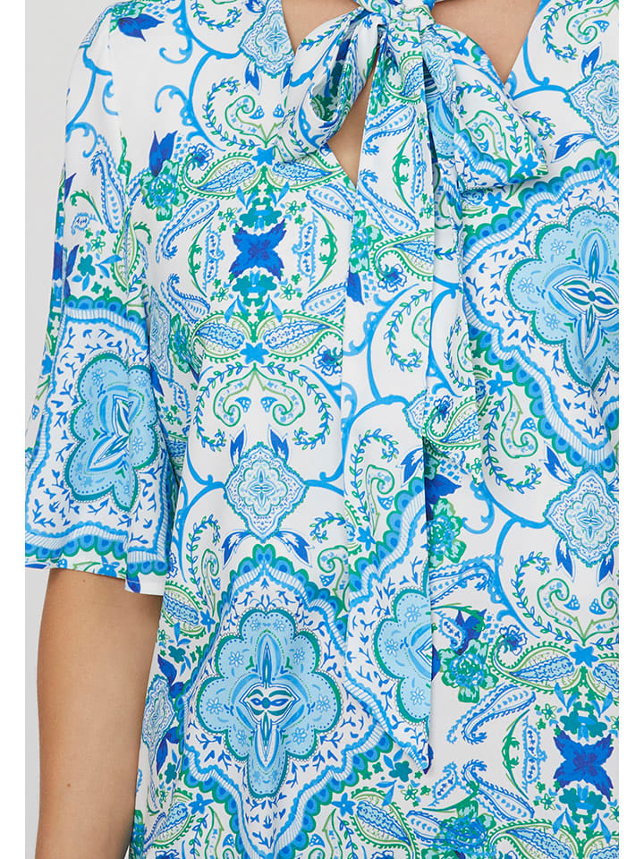 Šaty SisterS point Hellblau/ Weiß 9299292 Kleid in Hellblau/ Weiß - 3