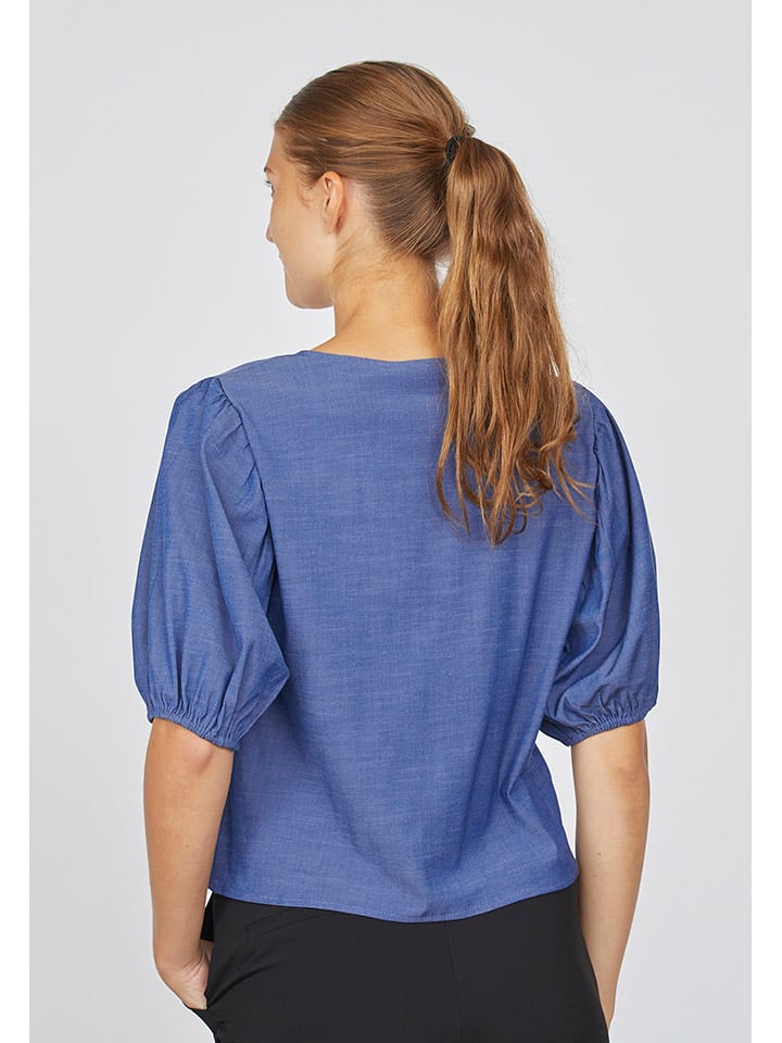 SisterS point Blau 1158117 Bluse in Blau - 2