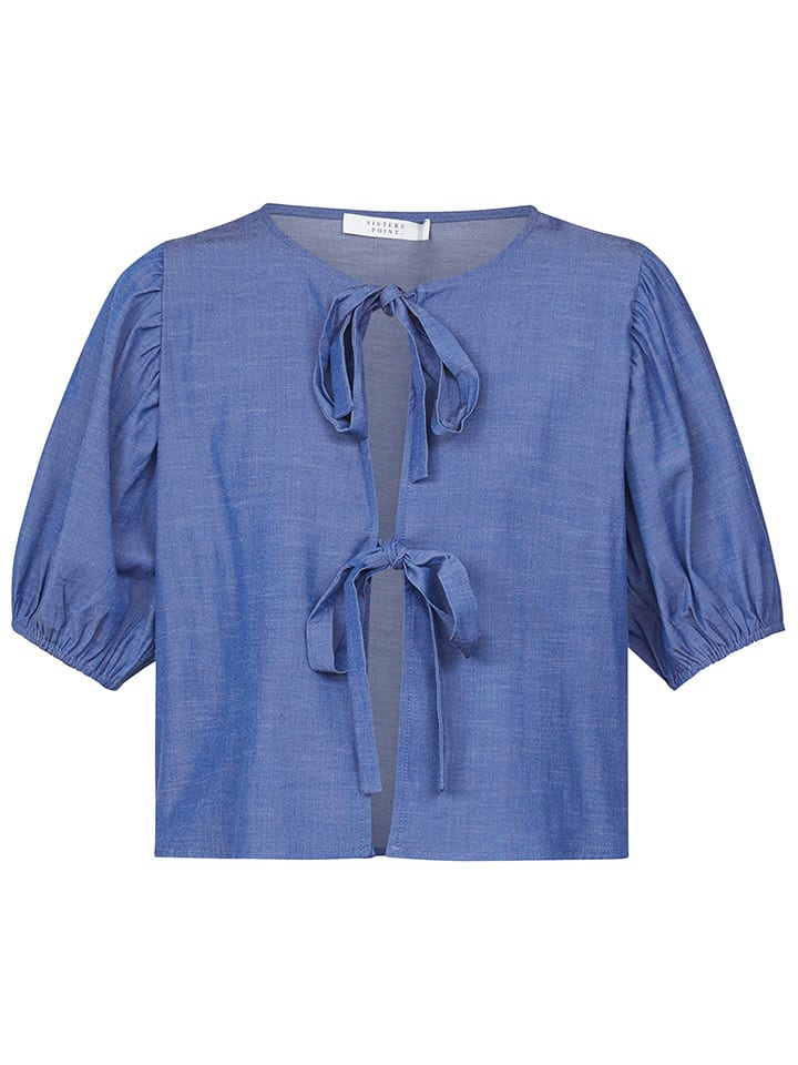 SisterS point Blau 1158117 Bluse in Blau - 4