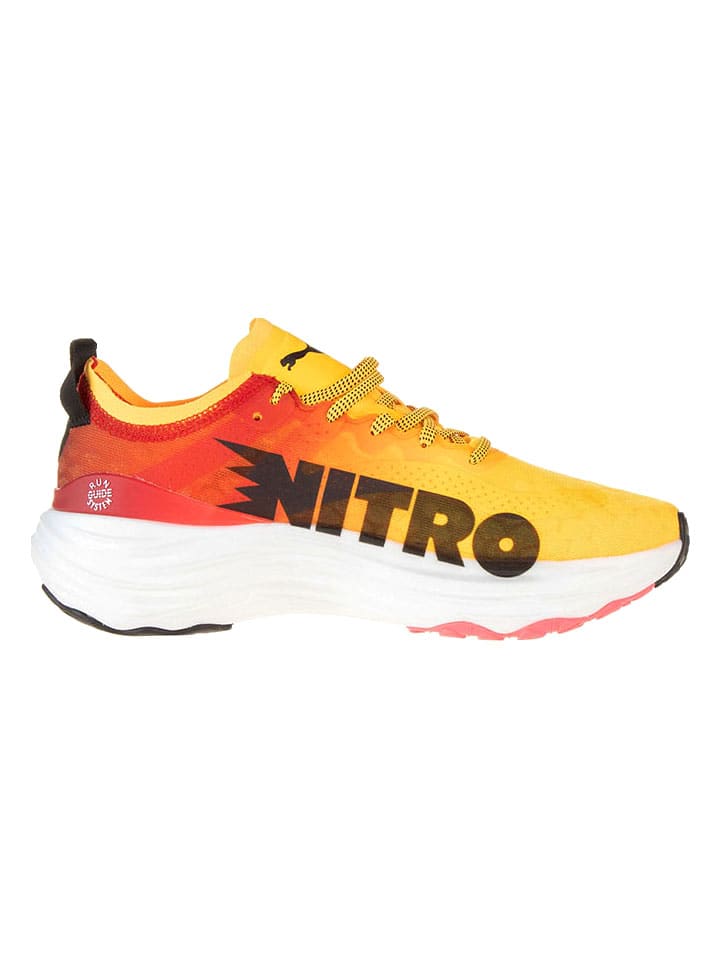 Puma Gelb/ Rot 2131832 Laufschuhe "ForeverRun NITRO FADE" in Gelb/ Rot - 2