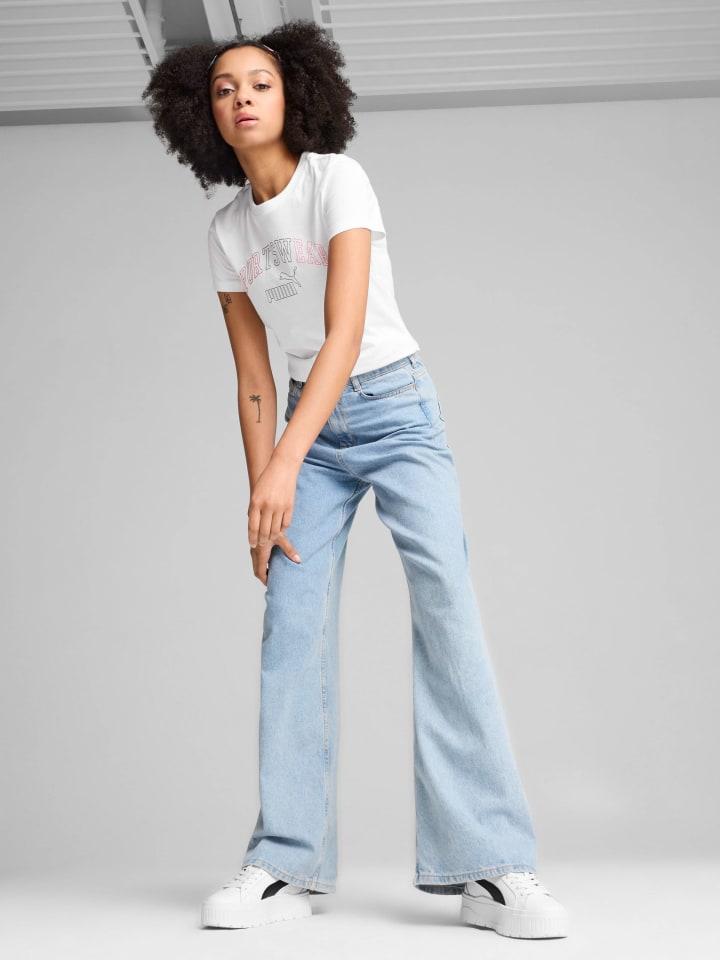 Tričko Puma Weiß 6846264 Shirt "Essentials+" in Weiß - 5