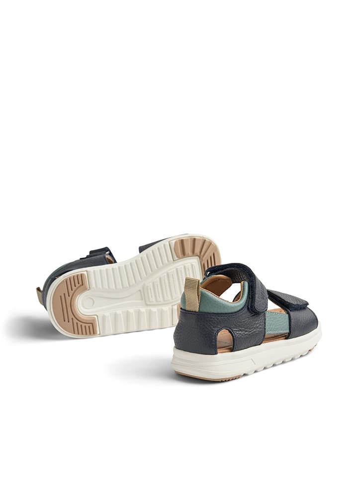 Wheat Dunkelblau 909312 Leder-Sandalen "Maxie" in Dunkelblau - 2