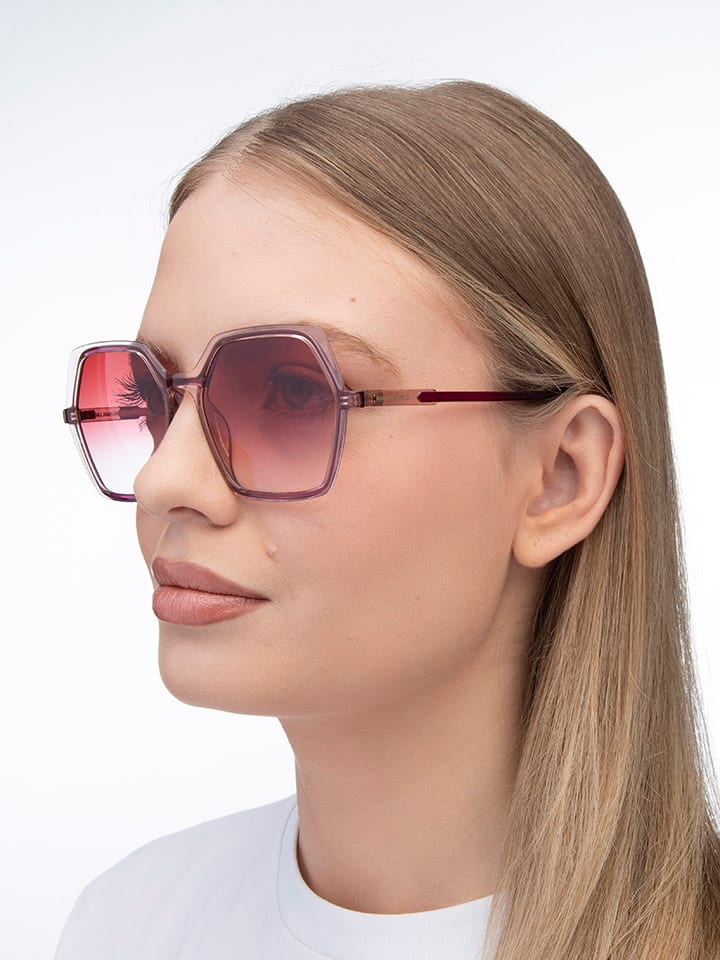 Slnečné okuliare Karl Lagerfeld Ohne Farbe/ Rosa 1967096 Damen-Sonnenbrille in Ohne Farbe/ Rosa - 1