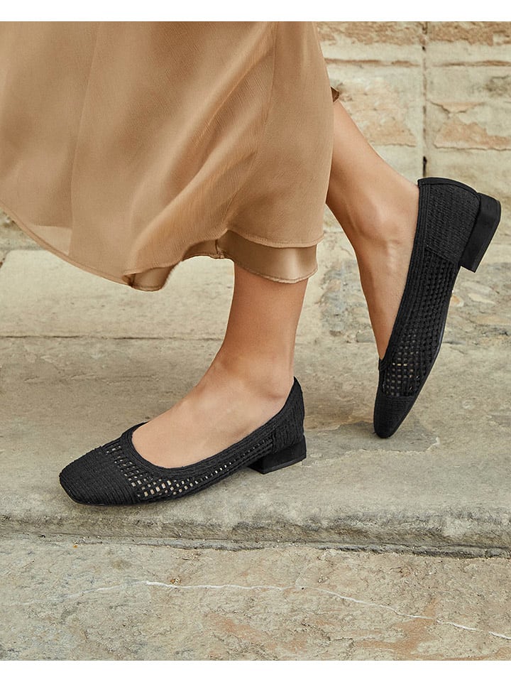Bellucci Schwarz 134728 Ballerinas in Schwarz - 2