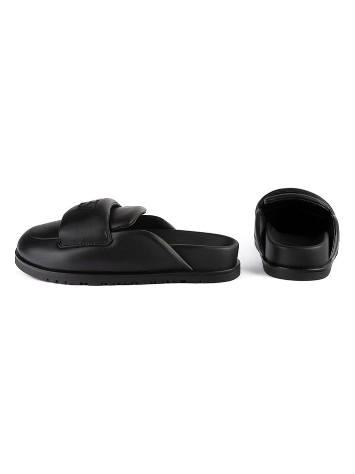 loft37 Schwarz 9522021 Leder-Clogs in Schwarz - 3