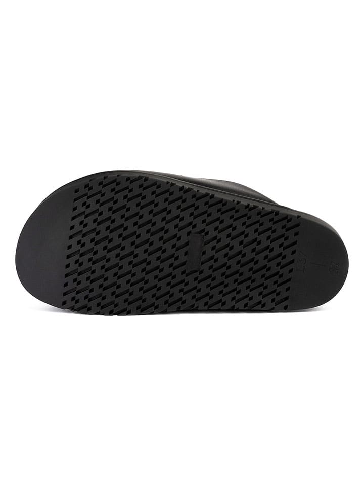 loft37 Schwarz 9522021 Leder-Clogs in Schwarz - 4