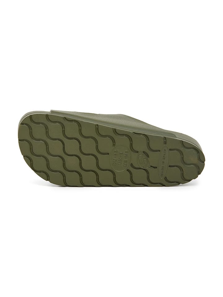 Topánky SABOKETS Khaki 2449703 Pantoletten in Khaki - 5