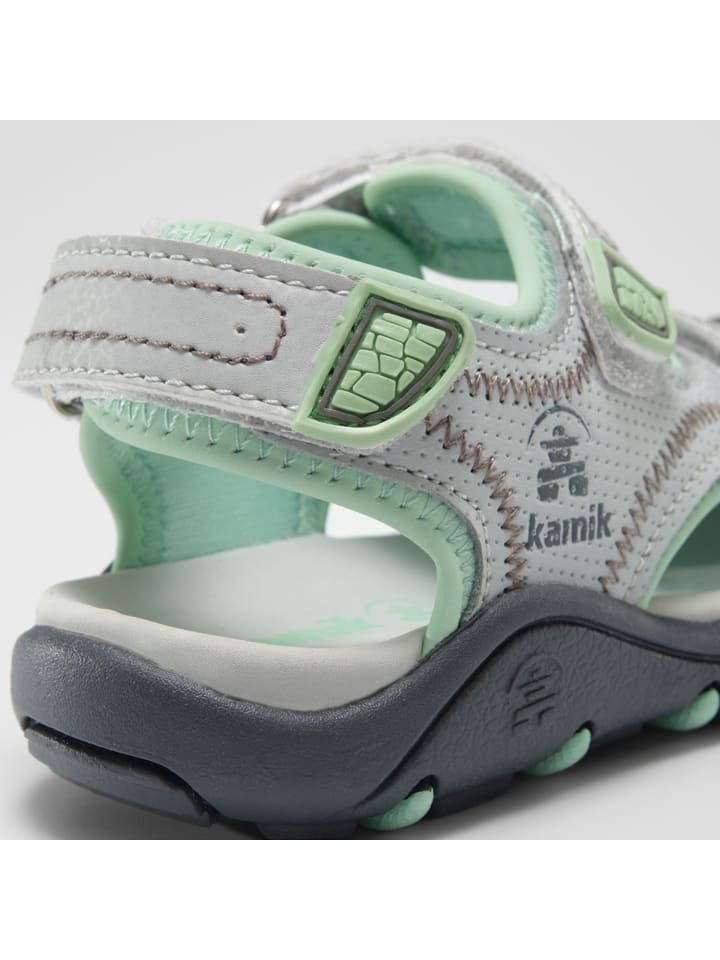 Tenisky Kamik Grau/ Grün 9832344 Halbsandalen "Seaturtle 2" in Grau/ Grün - 5