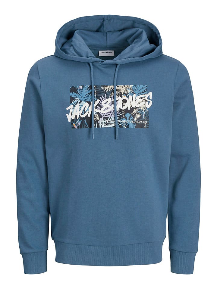 Mikina Jack & Jones Blau 491127 Hoodie "Hawaii" in Blau - 7