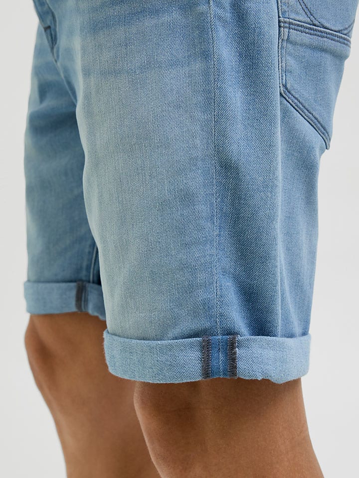Kraťasy Jack & Jones Hellblau 5151552 Jeans-Shorts "Rick" in Hellblau - 6