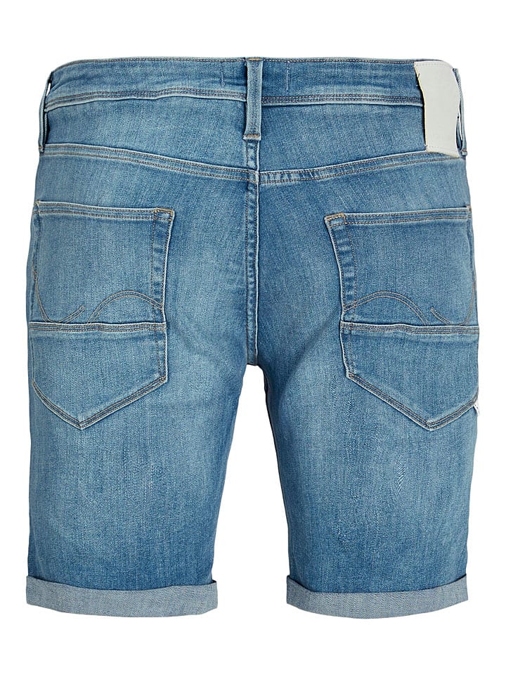 Kraťasy Jack & Jones Blau 977164 Jeans-Shorts "Rick" in Blau - 8