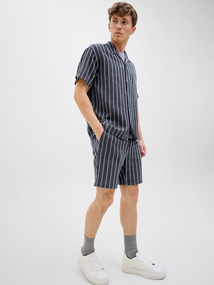 Kraťasy Jack & Jones Dunkelblau 4875877 Shorts "Jaiden" in Dunkelblau - 3
