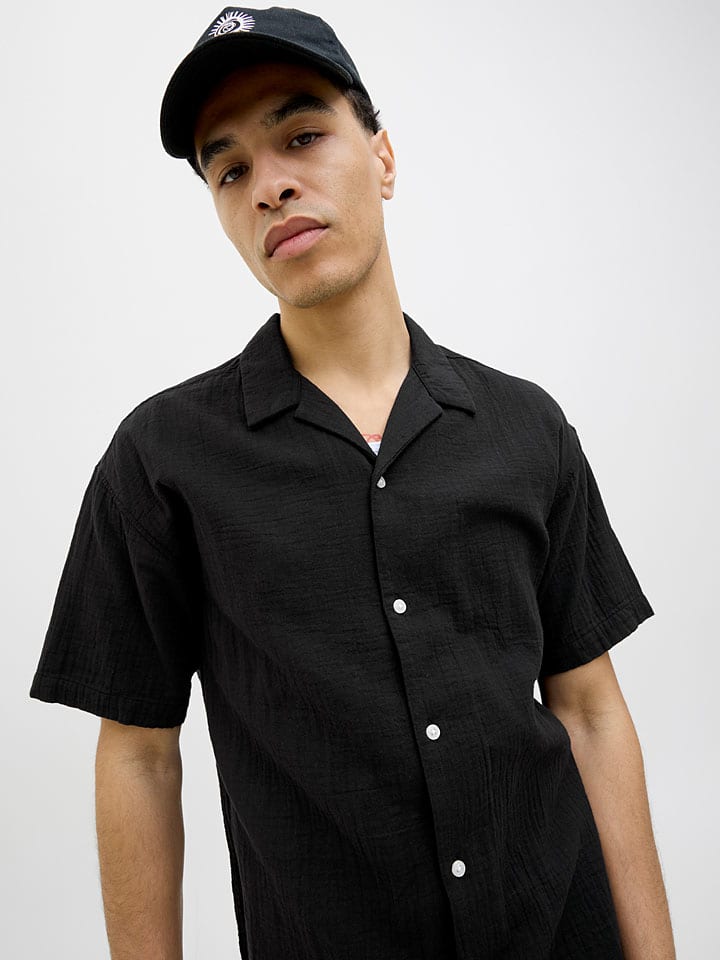 Košeľa Jack & Jones Schwarz 5244953 Hemd "Easter" in Schwarz - 6