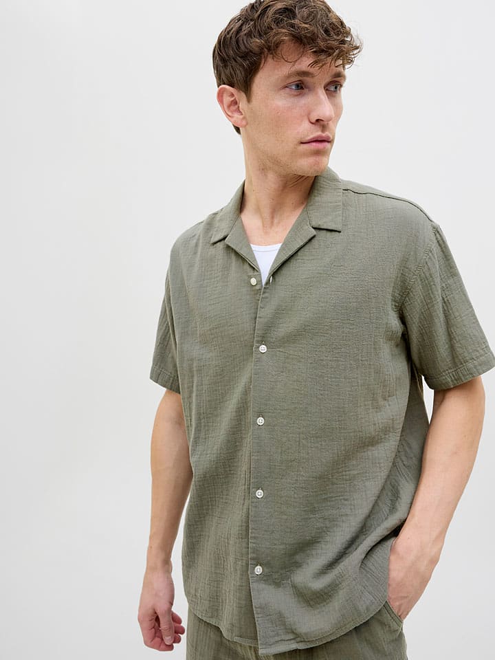 Košeľa Jack & Jones Oliv 6657716 Hemd "Easter" in Oliv - 5