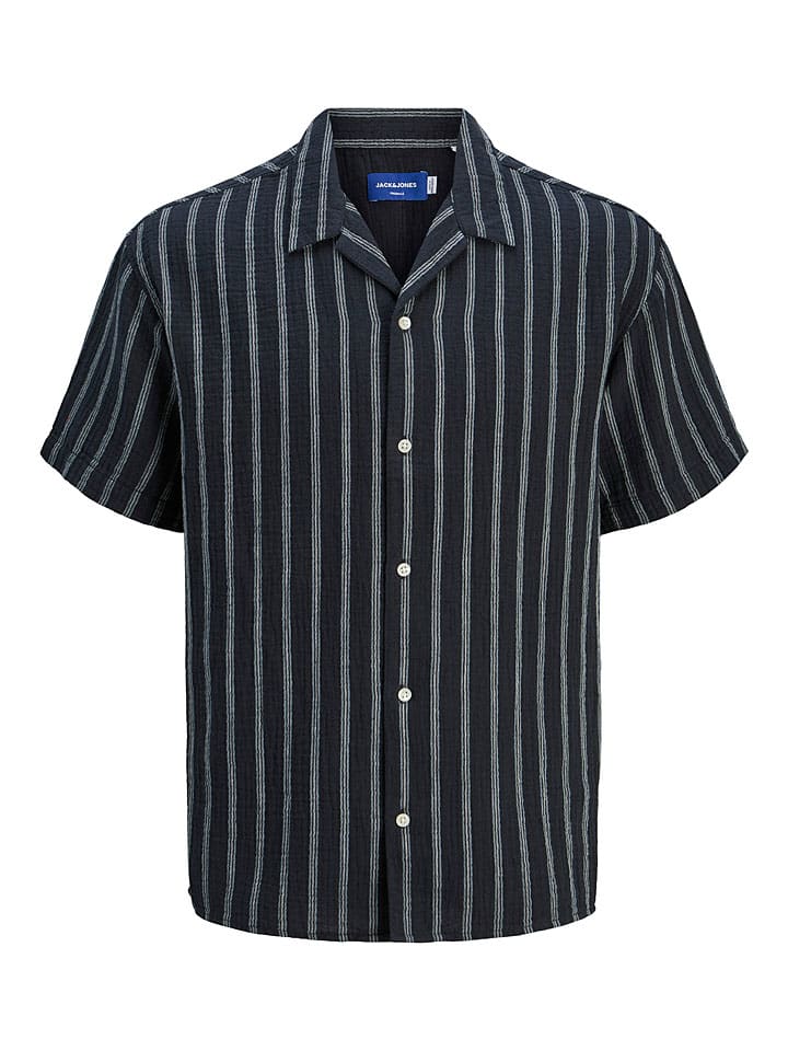 Košeľa Jack & Jones Dunkelblau 1004401 Hemd "Easter" in Dunkelblau - 7