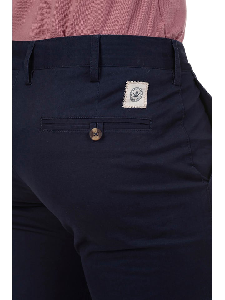 Kraťasy The Time of Bocha Dunkelblau 9916283 Chinoshorts in Dunkelblau - 4